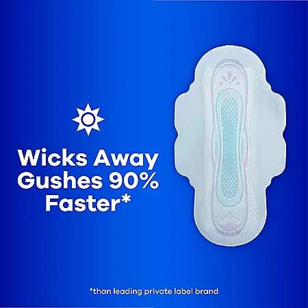 Always Always Ultra Thin Regular Pads with Flexi-Wings, Unscented, Size 1, 96 ct. 2