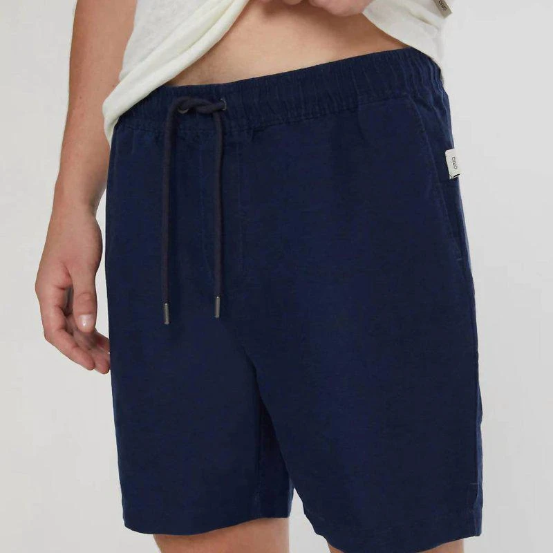 Onia Men's Air Linen Pull-On Short 6" 1