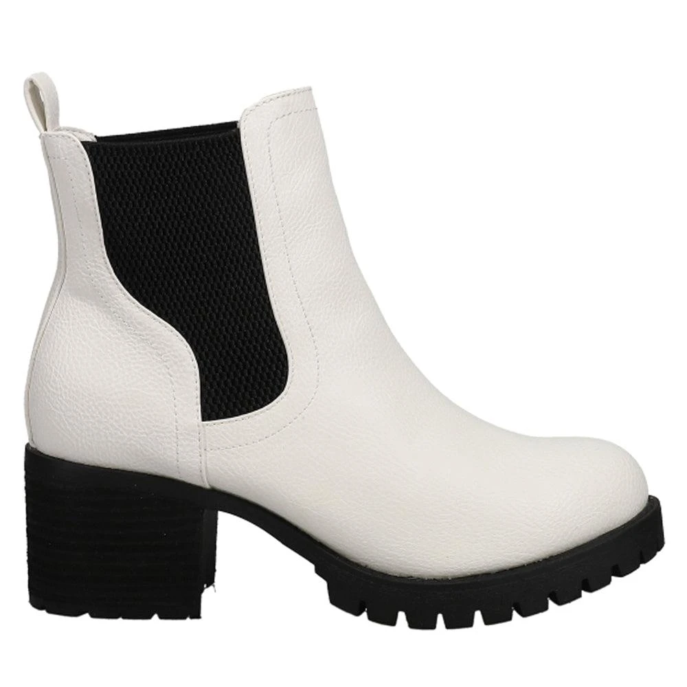 MIA Jonna Pull On Round Toe Chelsea Boots 1