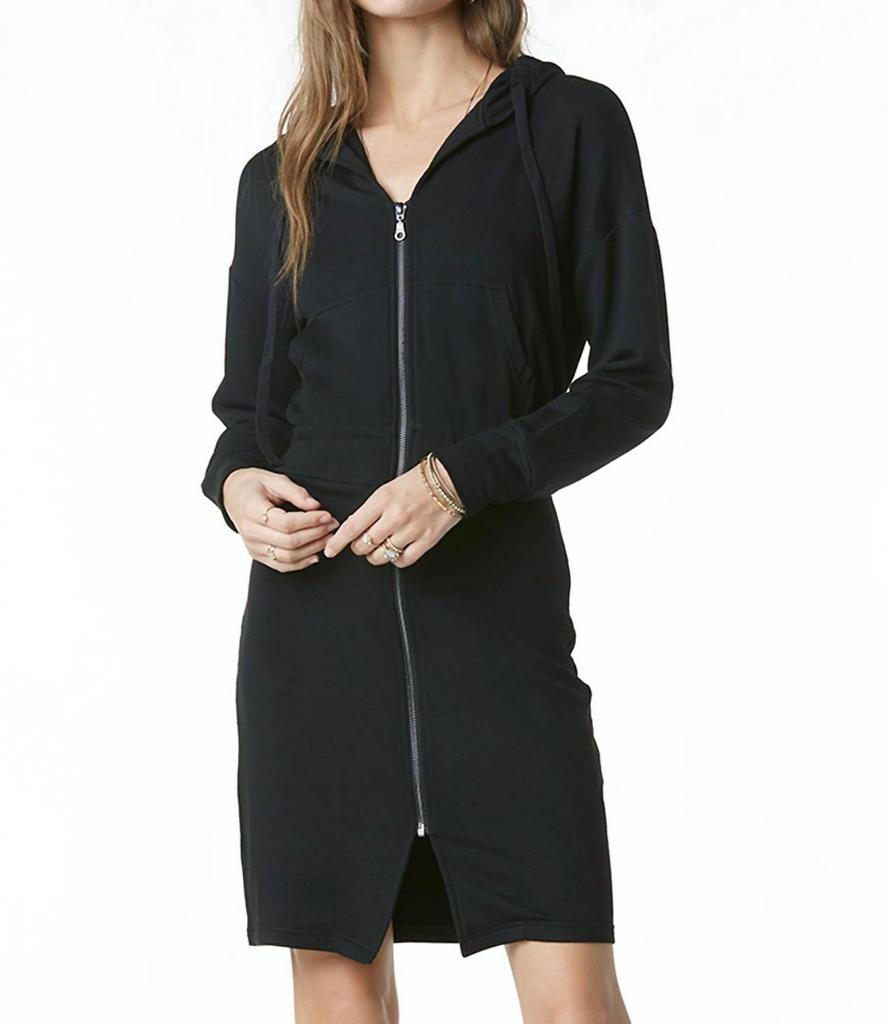 Tart Tart Collections - Quixley Hooded Zip Dress