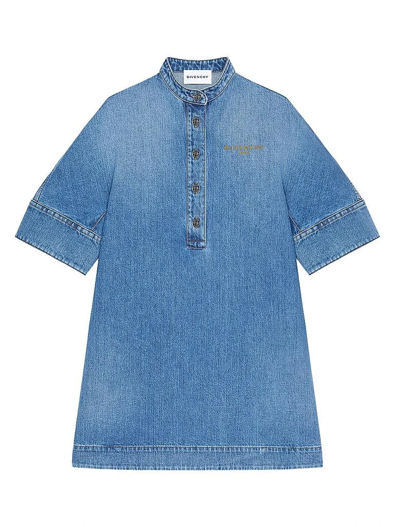 Givenchy Shirt Dress in Washed Denim 1