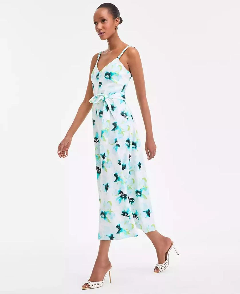 INC International Women's Printed Braided-Strap Midi Dress, Exclusively at Macy's 3