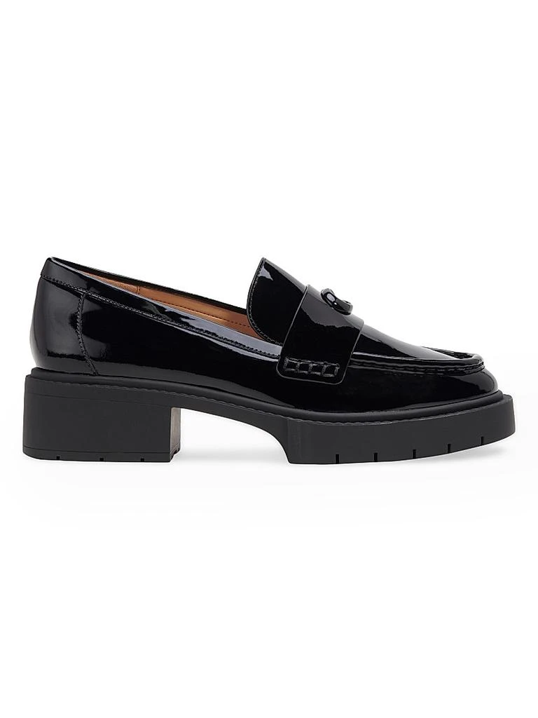 Coach Leah 38MM Patent Leather Loafers 1