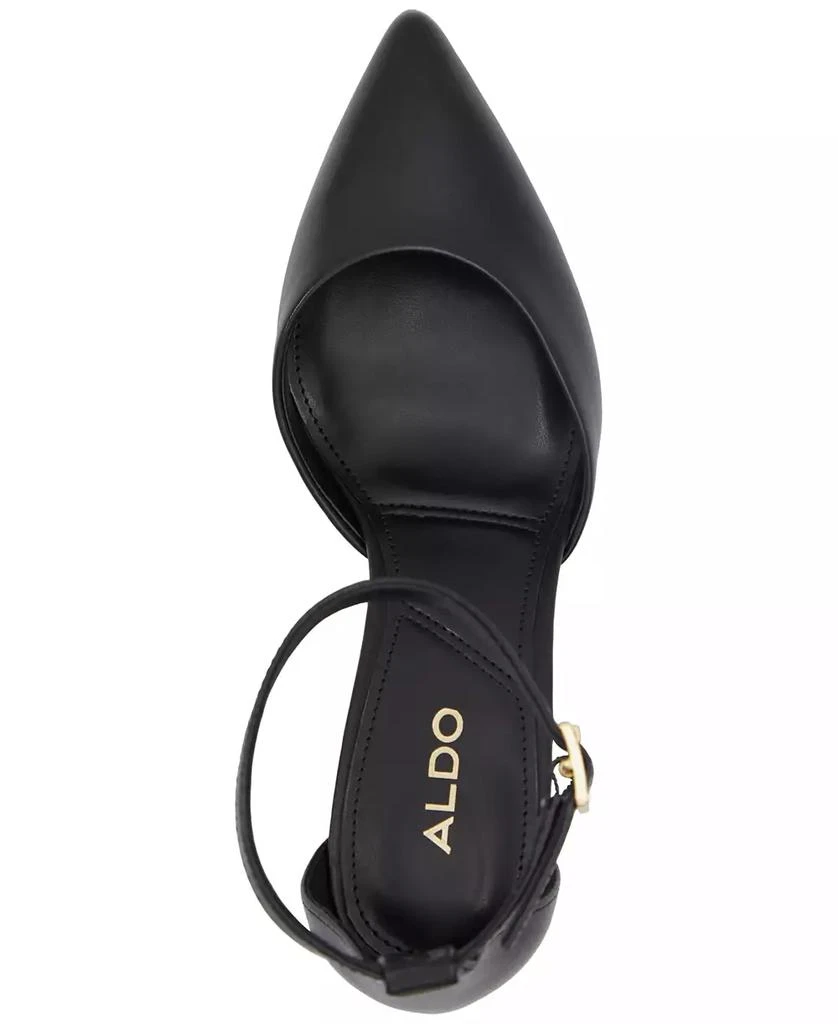 ALDO Women's Jan Pointed-Toe Ankle-Strap Block-Heel Pumps 4