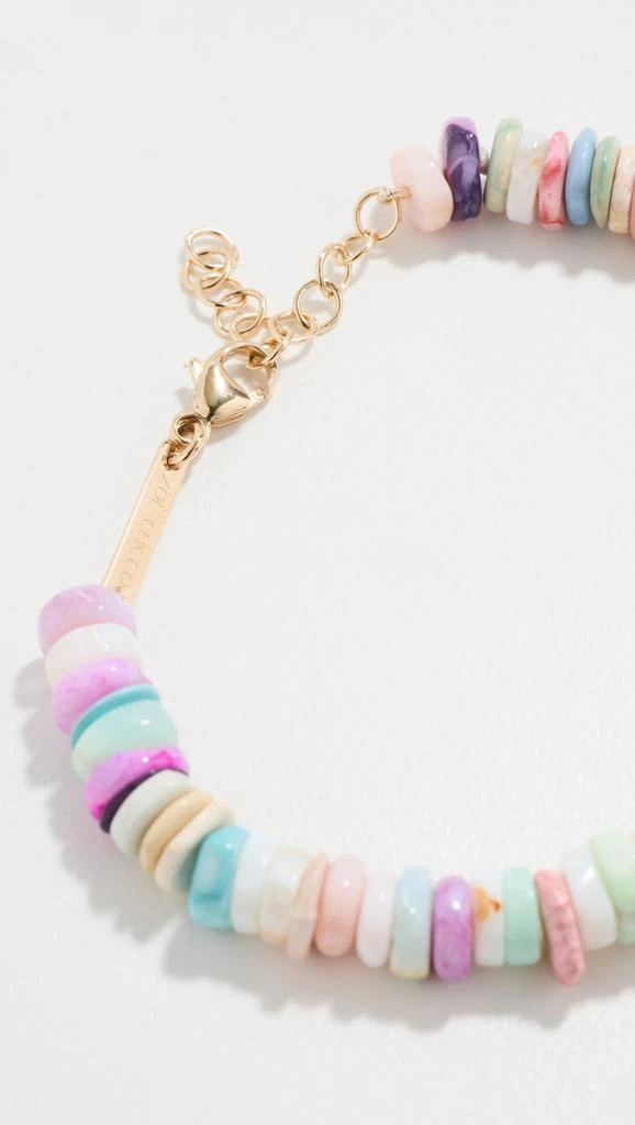 Zoe Chicco 14k Light Tone Mixed Color Opal Beads Bracelet 3