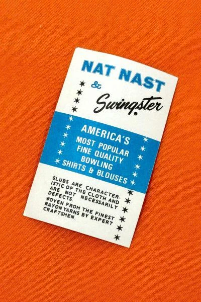 Urban Outfitters Vintage 1960's Deadstock Nat Nast Bowling Shirt 3