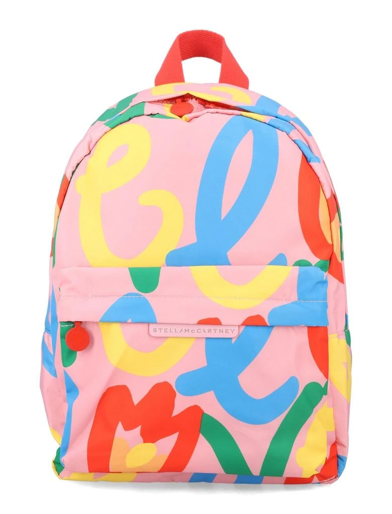 Stella McCartney Stella McCartney Kids Love Motif Print Backpack