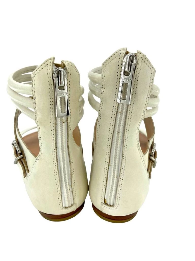Schutz Schutz - Women's Soft Leather Strappy Gladiator Flat Sandals 5