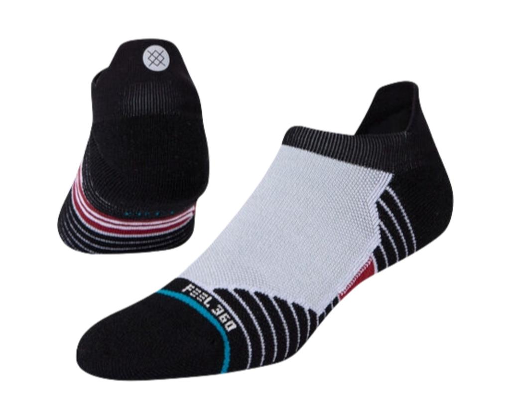 Stance Feel 360 Medal Tab Grey/Black Performance Ankle Socks A258D21MED-GRY