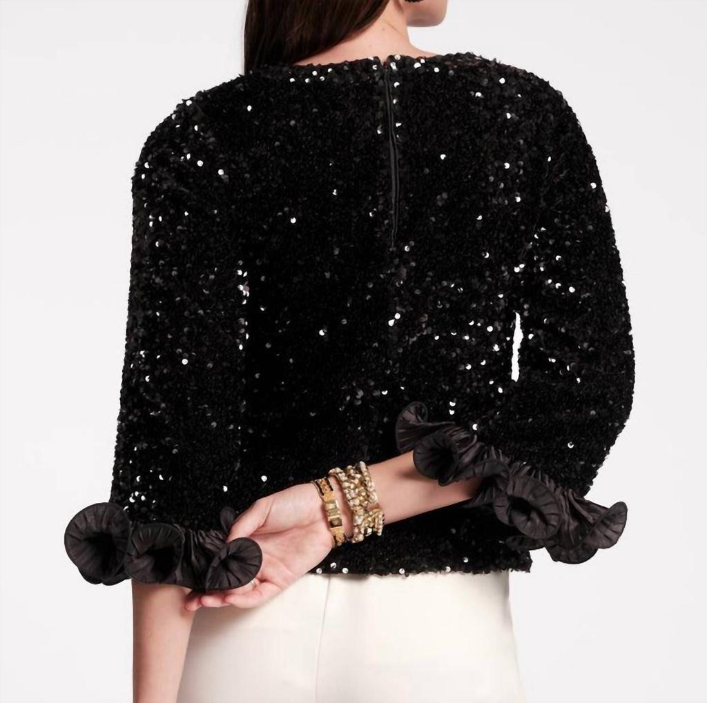 Frances Valentine Frances Valentine - Plaza Sequin Top