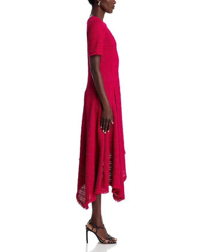 Misook Textured Fit 
Flare Midi Dress 5