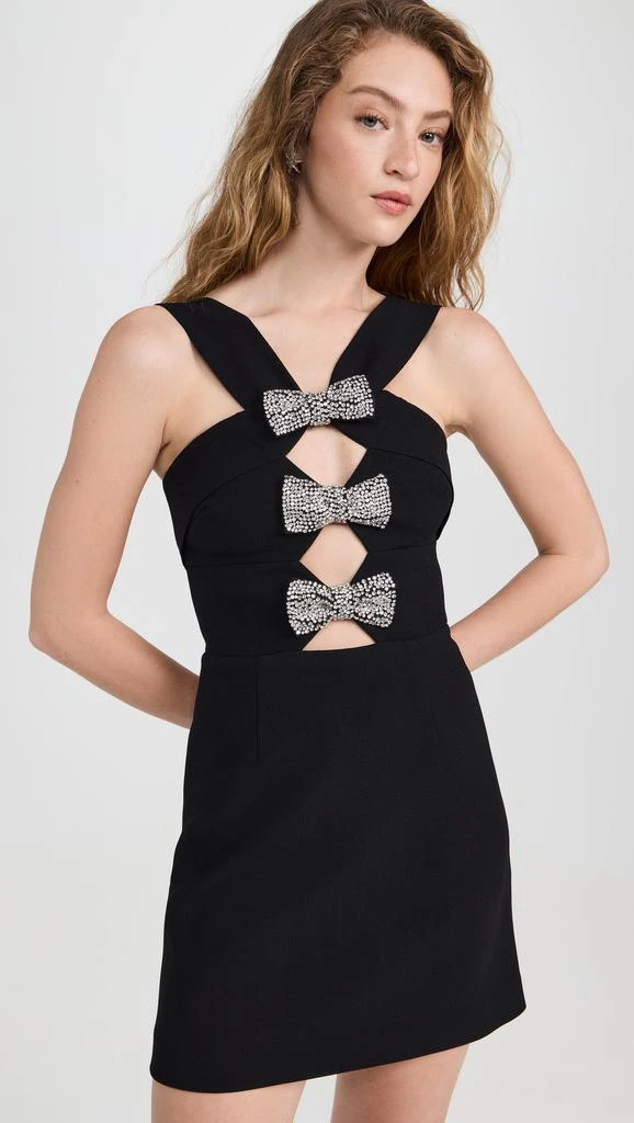 REBECCA VALLANCE Eliana Bow Mini Dress 1