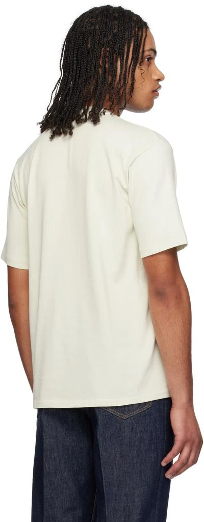 AURALEE Off-White Luster Plaiting T-shirt 3
