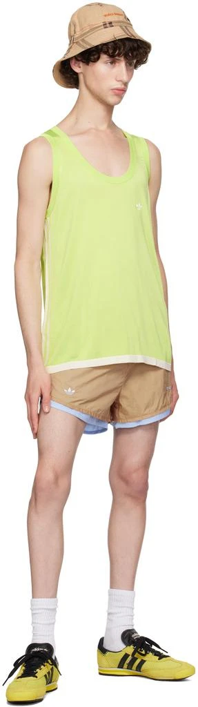 WALES BONNER Beige adidas Originals Edition Layered Shorts 4