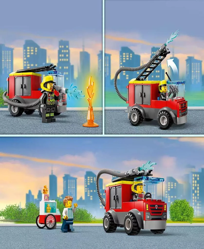 LEGO® City Fire Station and Fire Truck 60375 Toy Building Set with Firefighter Minifigures 4