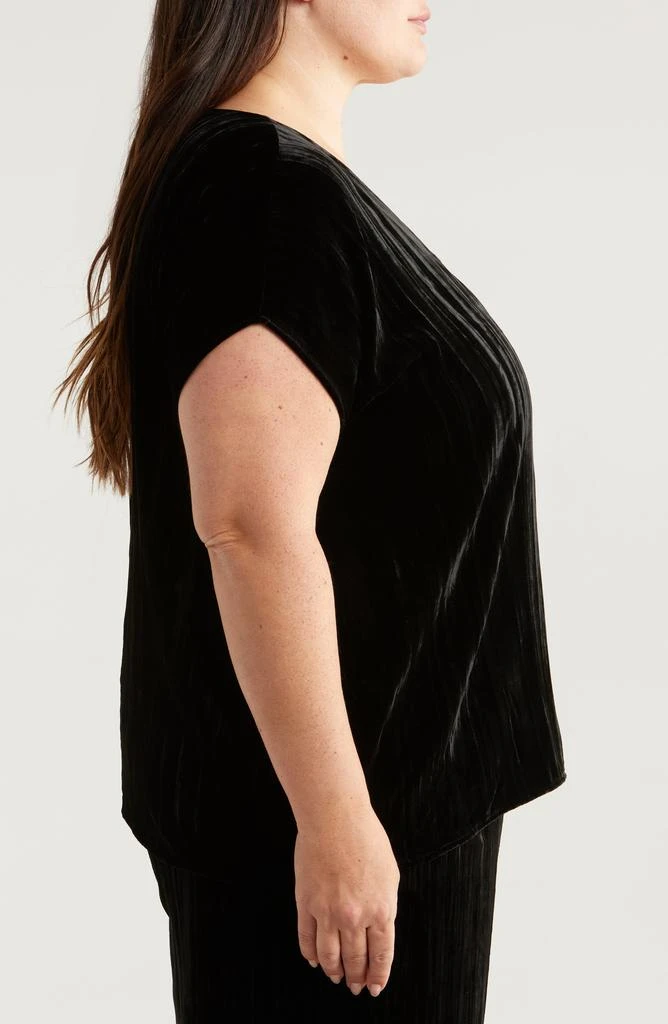 Eileen Fisher Crushed Velvet Top 3