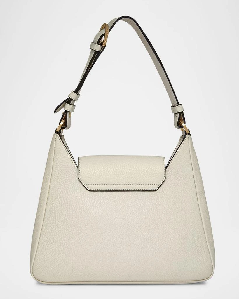 Strathberry Multrees Grain Leather Hobo Bag 3