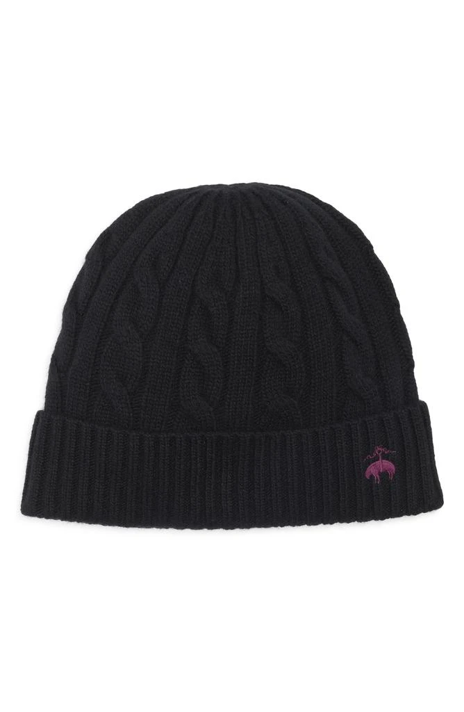 Brooks Brothers Cable Knit Beanie