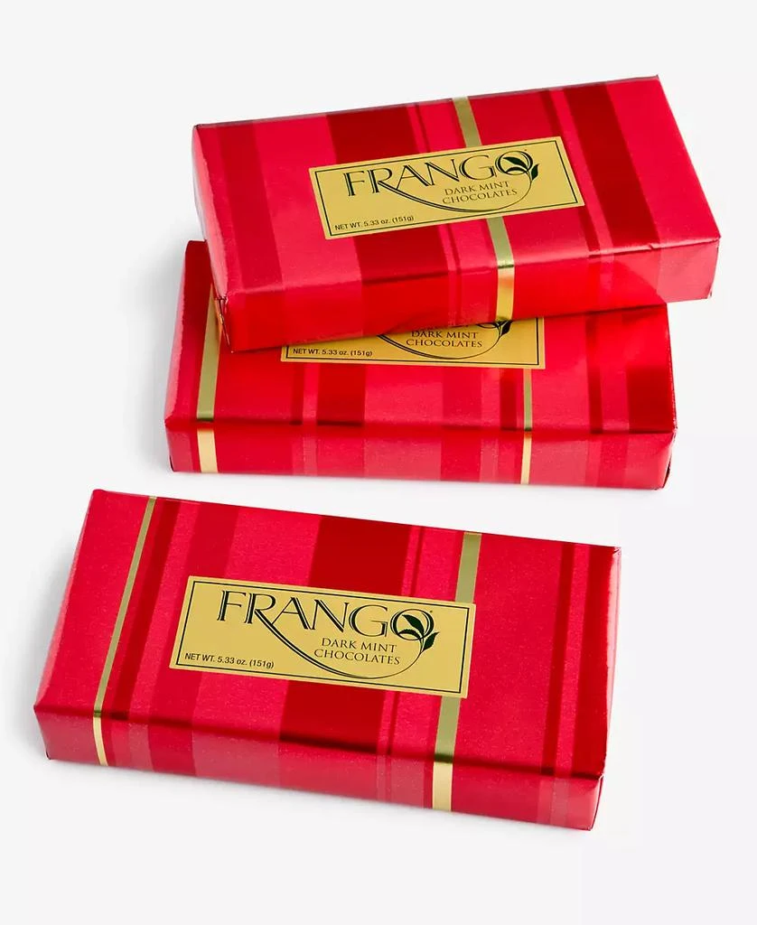 Frango Chocolates 3 Pack 1/3 LB Wrapped Dark Mint Chocolate Gift Boxes, Created for Macy
s 3