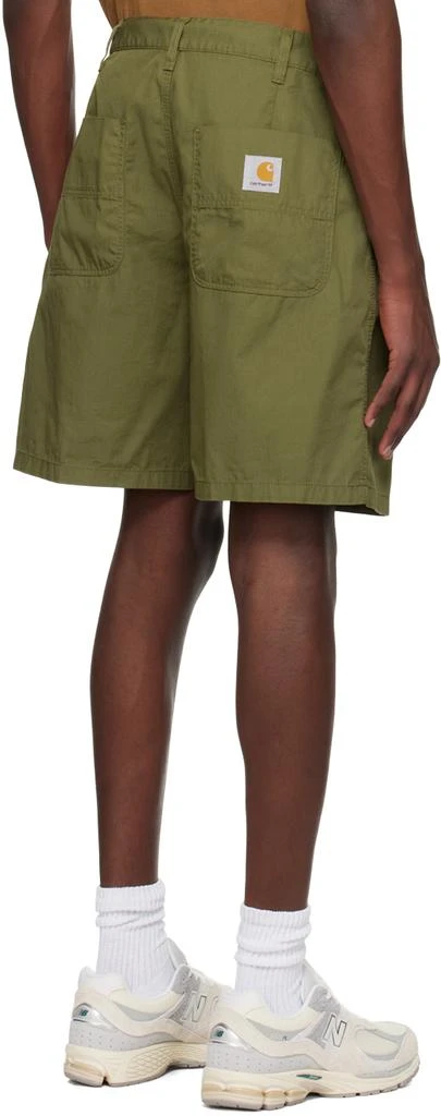 Carhartt WIP Green Albert Shorts 3
