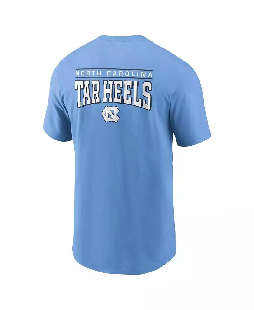 Jordan Men's Carolina Blue North Carolina Tar Heels 2-Hit T-Shirt 3