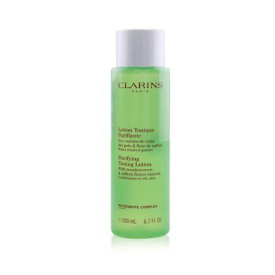 Clarins Purifying Toning Lotion with Meadowsweet & Saffron Flower Extracts 6.7 oz Combination to Oily Skin Skin Care 3380810378818 1