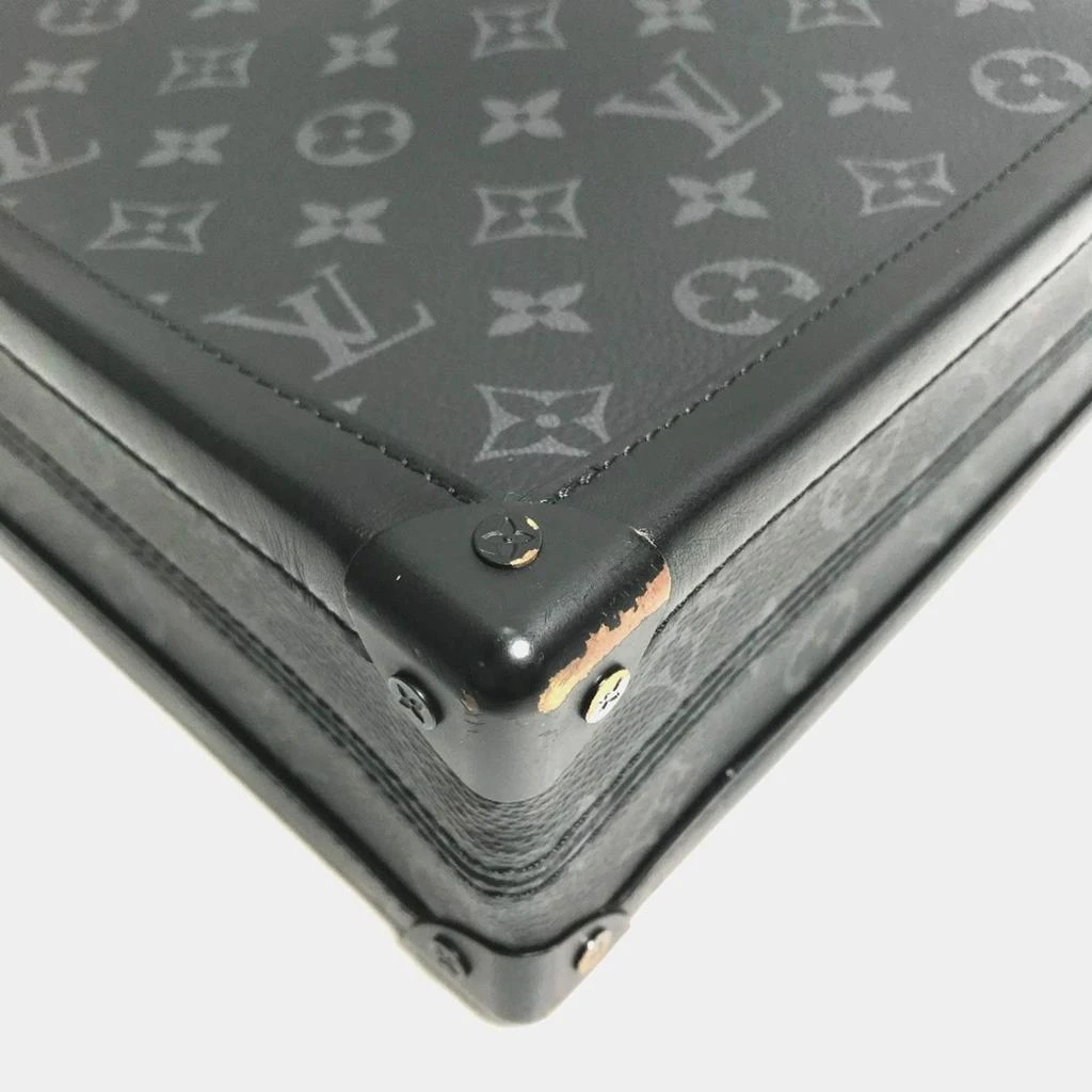 Louis Vuitton Louis Vuitton Black Monogram Eclipse Canvas Soft Trunk Briefcase Bag 6
