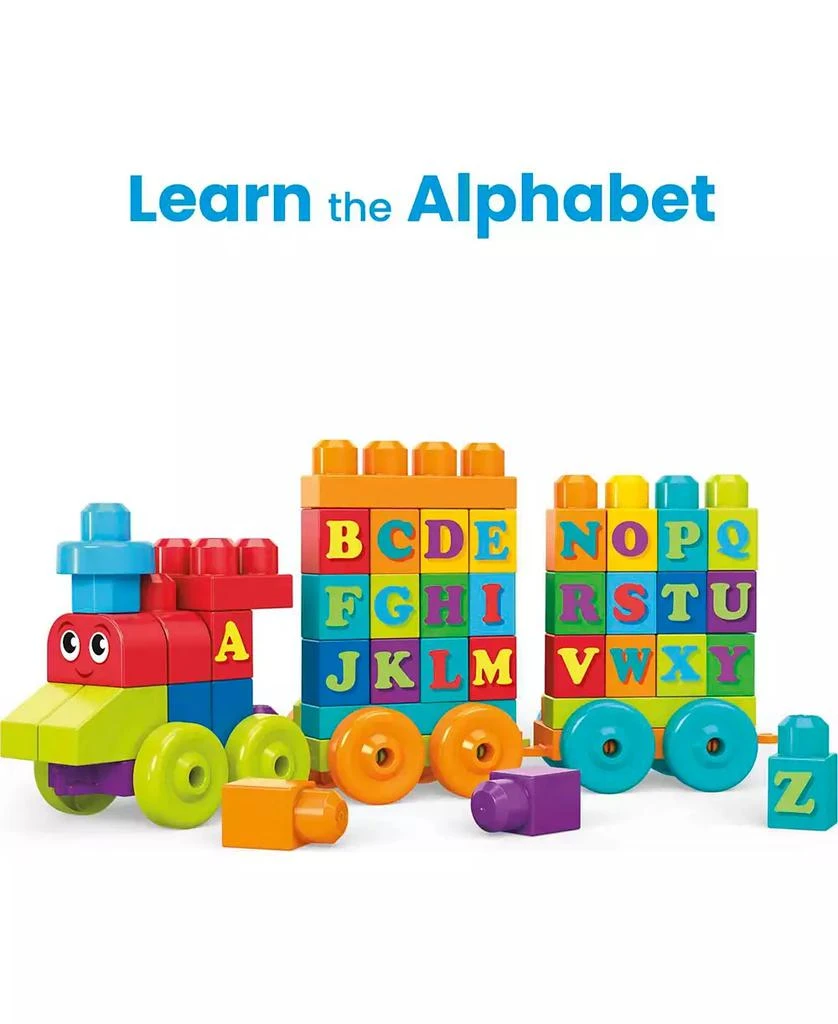 Mega Bloks Building Basics Abc Learning Train 5