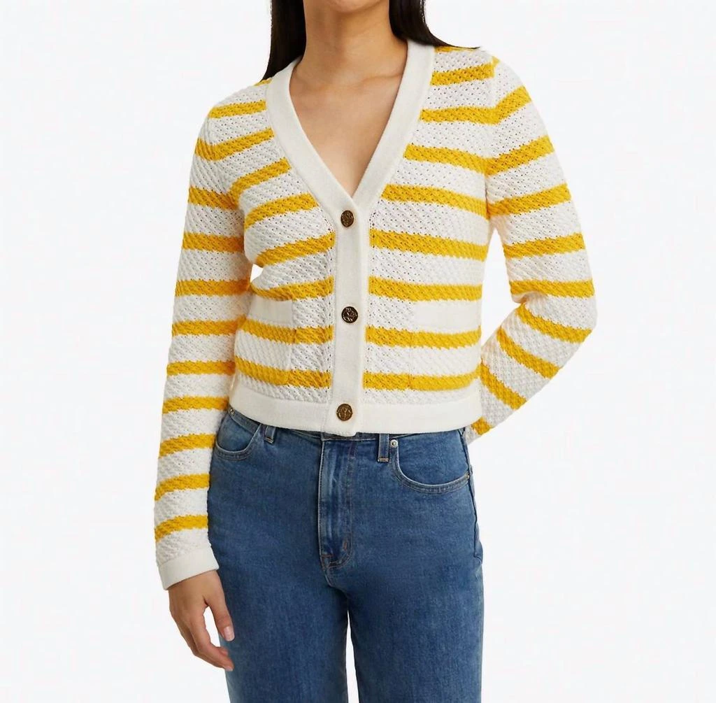 Draper James Draper James - Rita V-Neck Cardigan 1