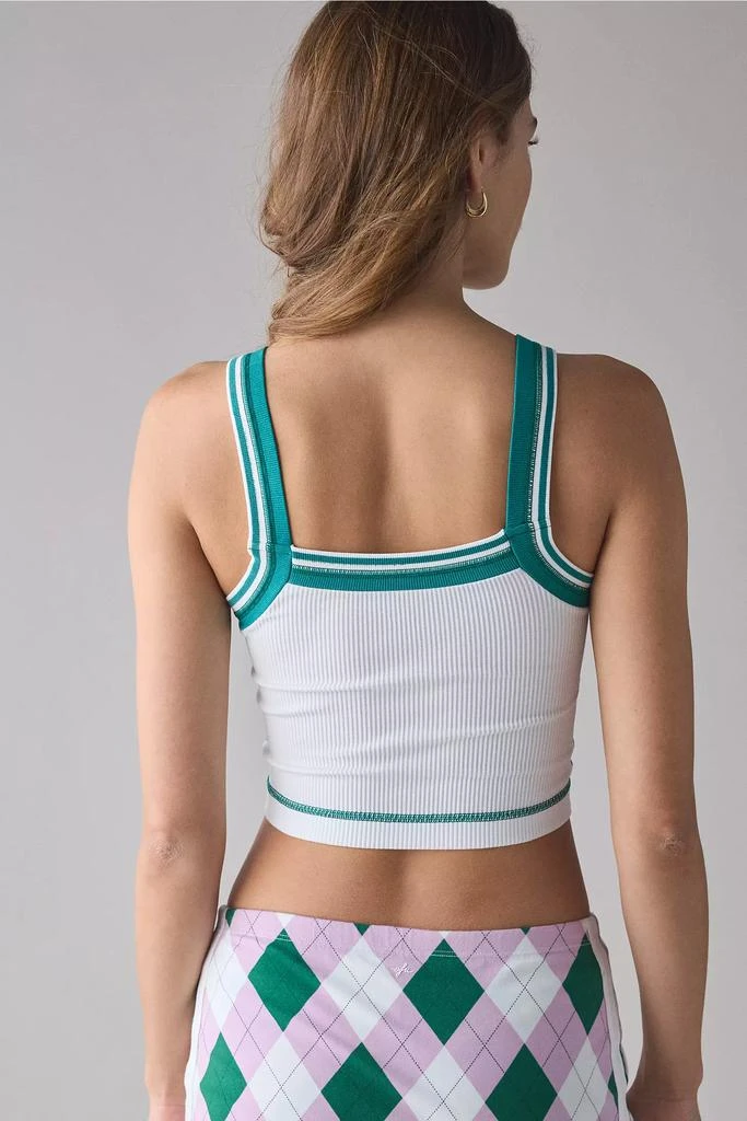 Out From Under Out From Under Doubles Patch Graphic Seamless Ribbed Knit Tank Top 4