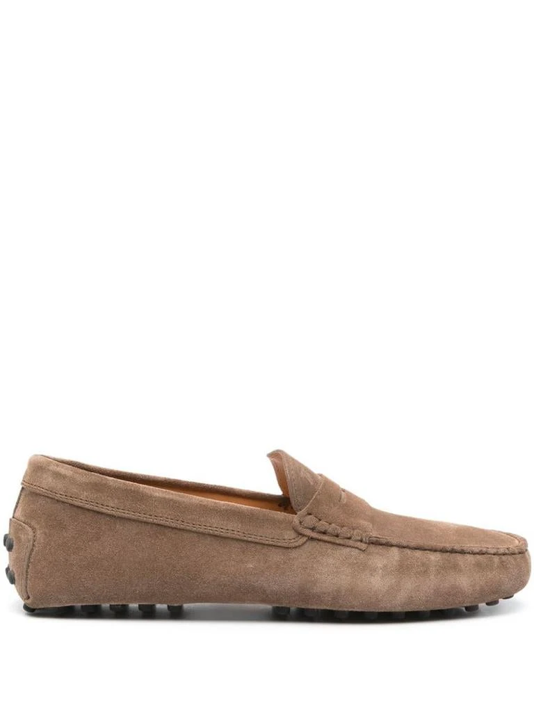 Tod's Tod'S Gommino Suede Leather Loafers 1