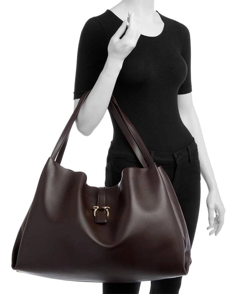 Salvatore Ferragamo X-Large New Line Tote 2