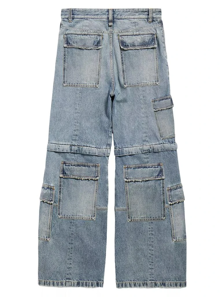 Balenciaga Flared Cargo Jeans 2