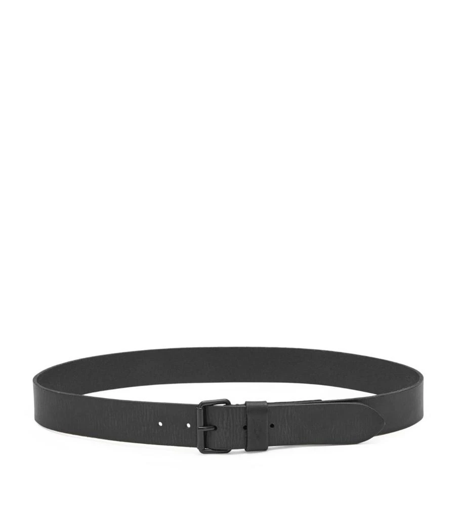ALL SAINTS Buffalo Leather Dunston Belt 3