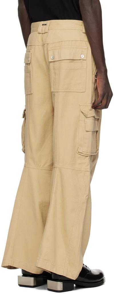 C2H4 Khaki Construction Cargo Pants 3
