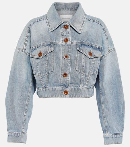 【Zimmermann】Raie cropped denim jacket Zimmermann Raie cropped denim jacket Zimmermann