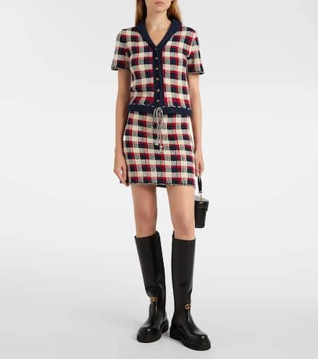 Valentino VLogo leather knee-high boots 3