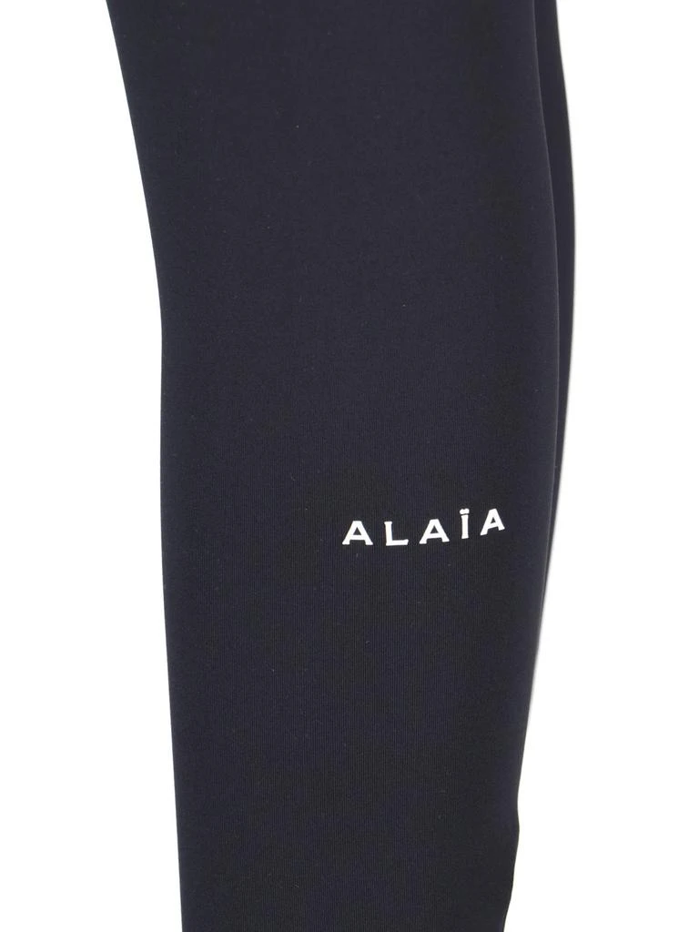 Alaïa Alaia High-Waisted Tailored Leggings 4