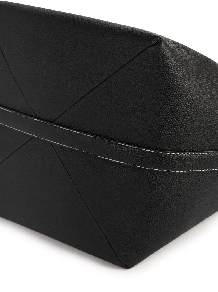 Totême BELTED TOTE BAG IN HAMMERED CALFSKIN 5