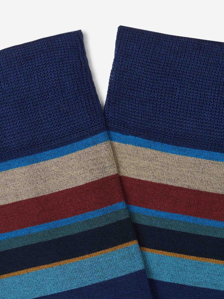 GALLO Gallo Patterned Striped Socks