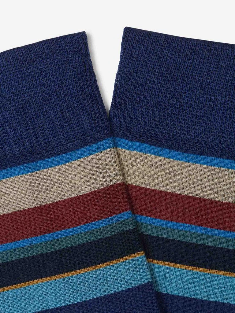 GALLO Gallo Patterned Striped Socks 2