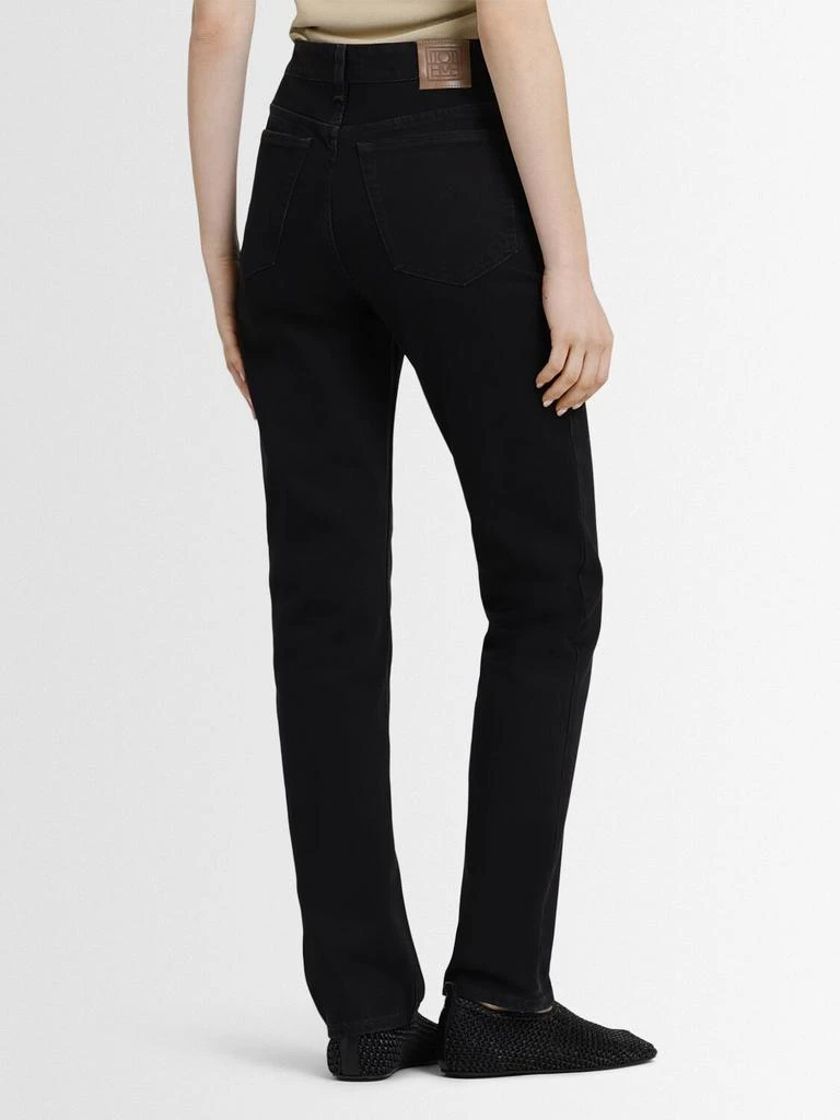 Totême High Rise Slim Cotton Denim Jeans 2