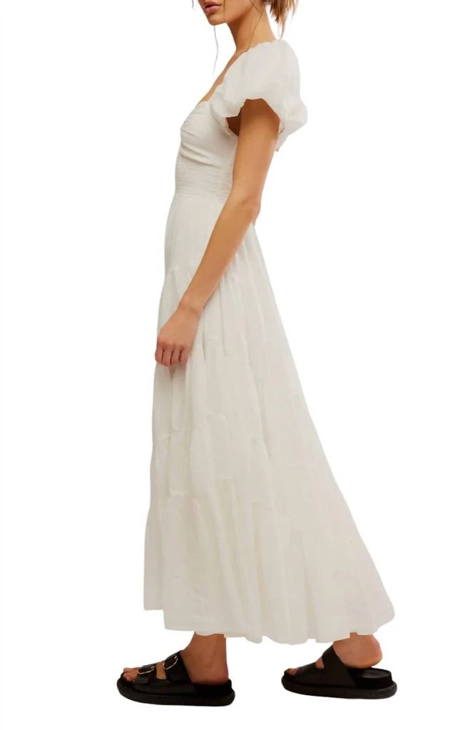 Free People Short Sleeve Sundrenched Maxi Dress 3