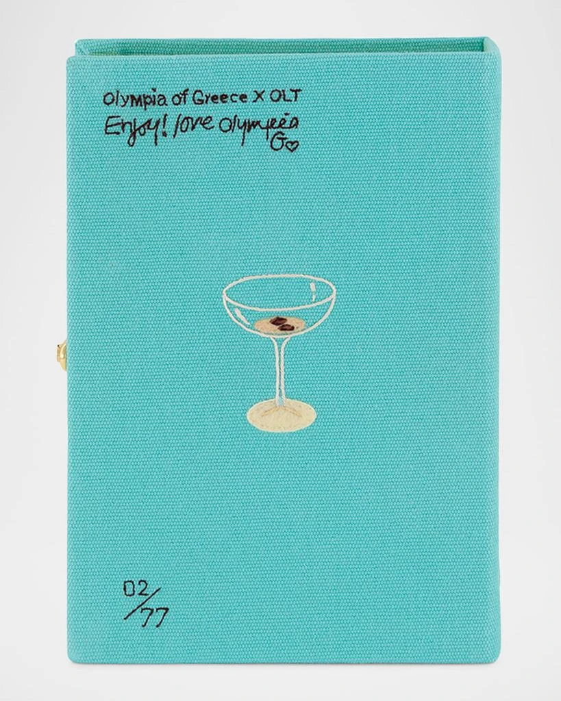 Olympia Le-Tan Espresso Martini Book Clutch Bag 4