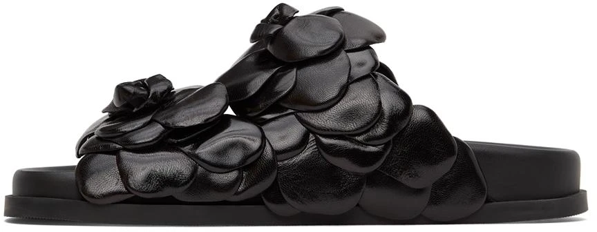 Valentino Black 03 Rose Edition Atelier Petal Sandals 3