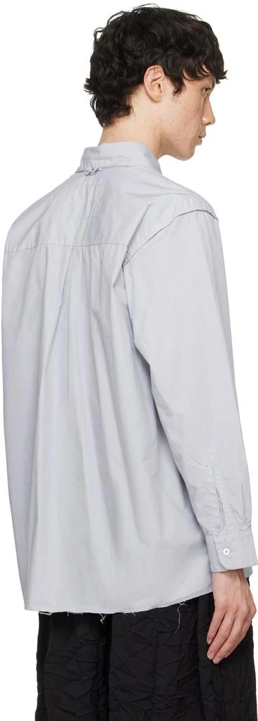 Camiel Fortgens Gray Inside Out Basic Shirt 3