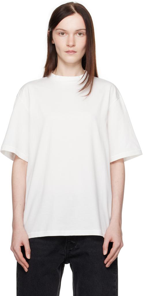 Aya Muse White Boxy T-shirt