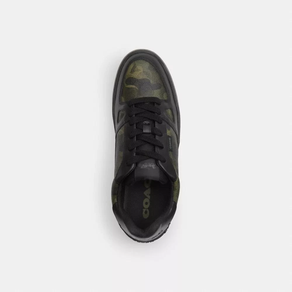 Coach Clip Court Sneaker With Camo Print 3