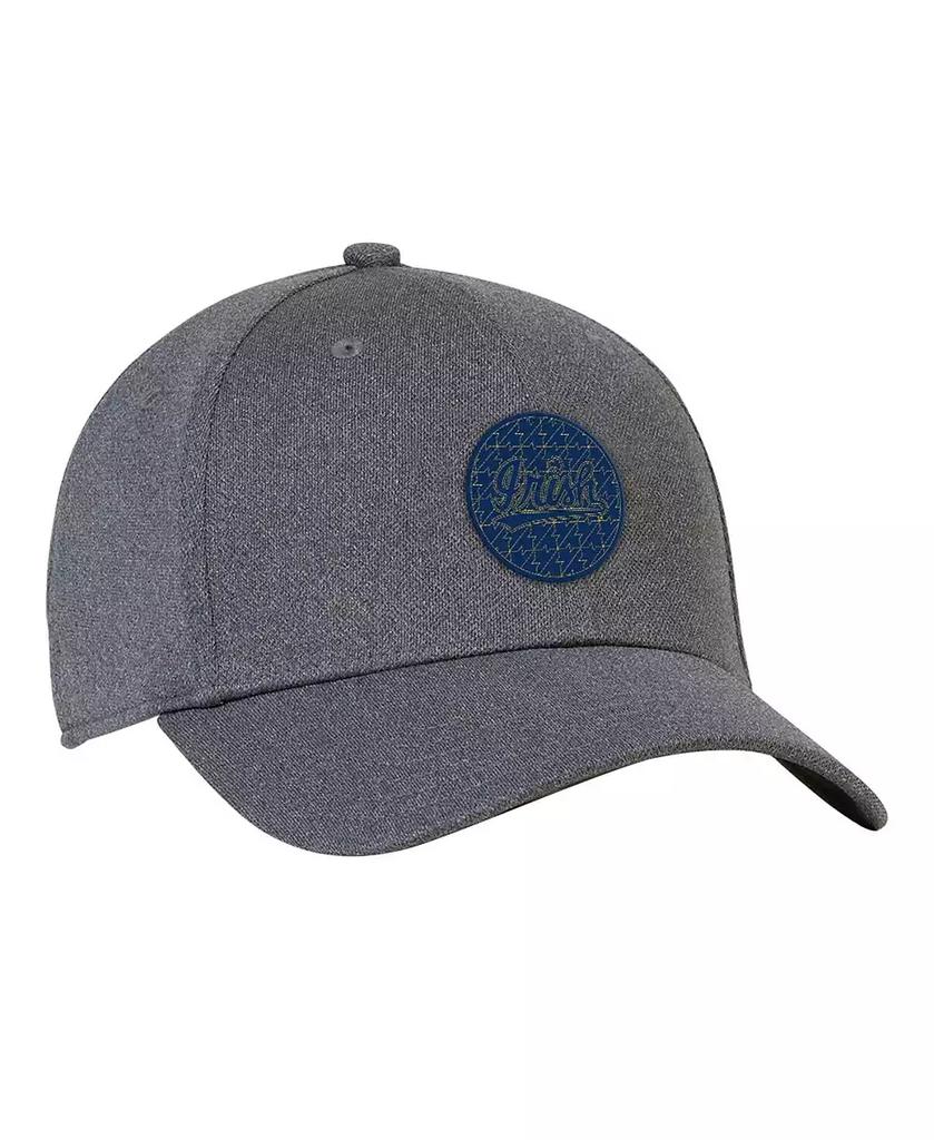 Under Armour Men's Heather Gray Notre Dame Fighting Irish College Essentials 3.0 Blitzing Flex Hat