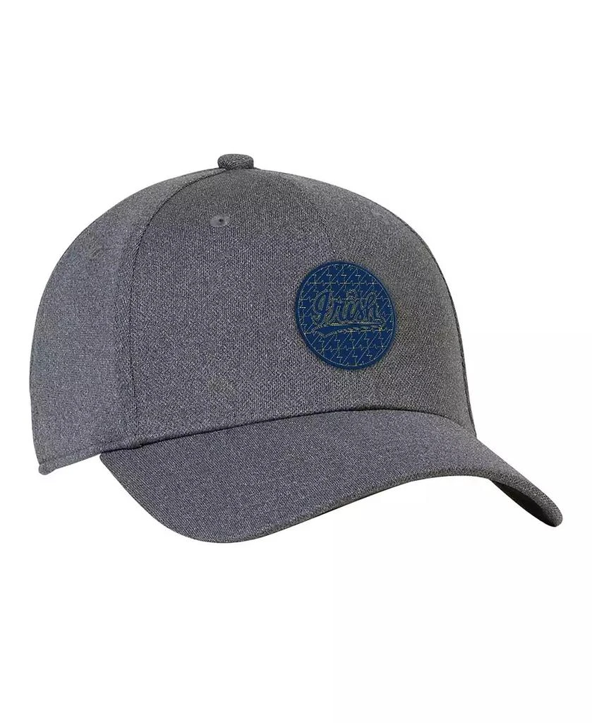 Under Armour Men's Heather Gray Notre Dame Fighting Irish College Essentials 3.0 Blitzing Flex Hat 2
